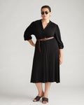 Gramercy Liquid Jersey Dress - Black