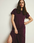 Halie Maxi T-Shirt Dress - Gamay