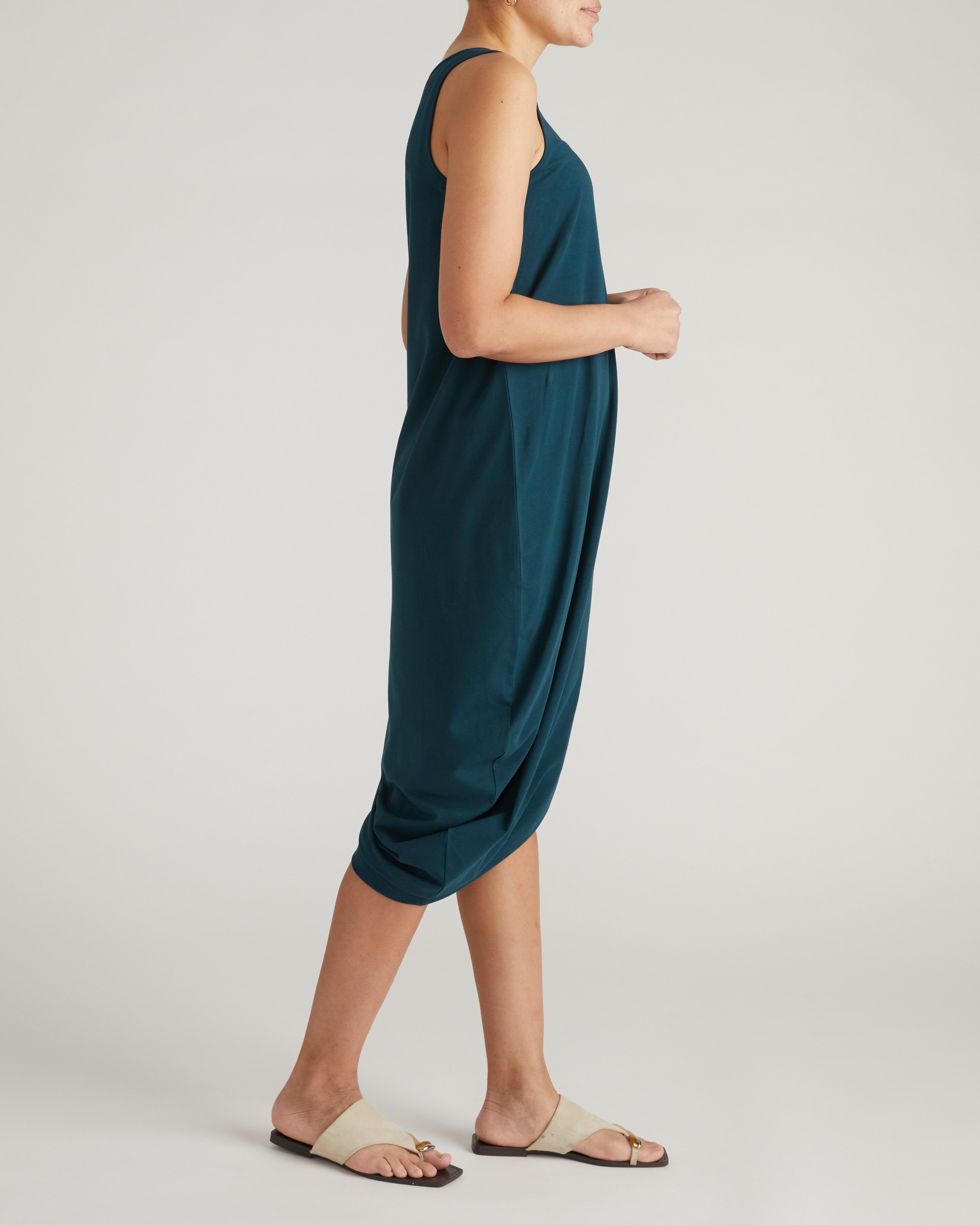 Iconic Geneva Tank Dress - Deep Sea
