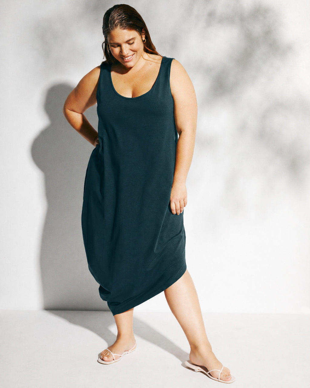 Iconic Geneva Tank Dress - Deep Sea