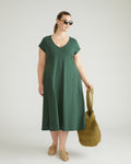 Danna Jersey Dress - Conifer