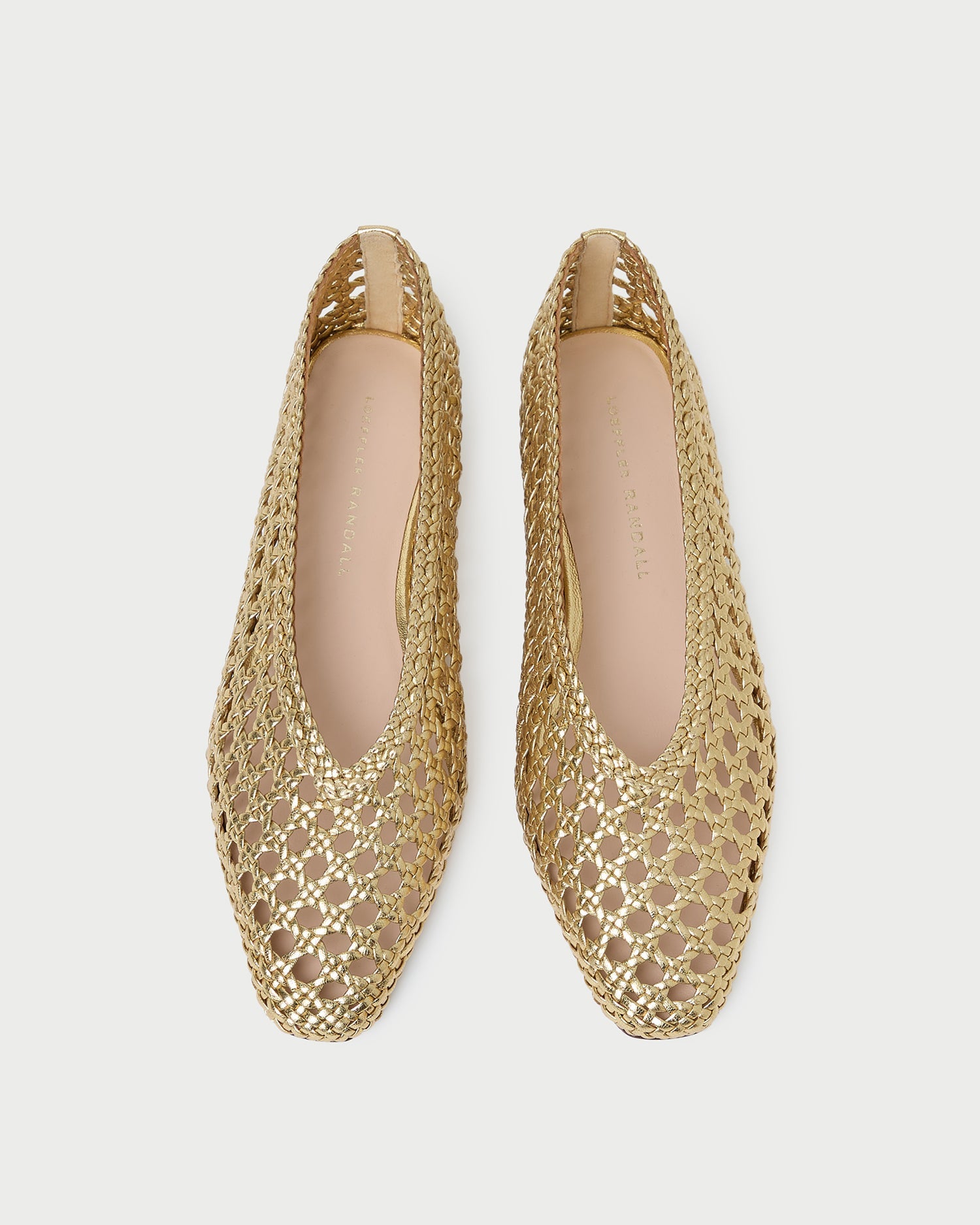 Emery Gold Ballet Flat